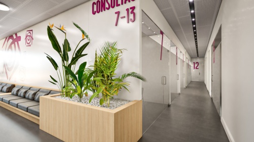 diseño interior policlínica