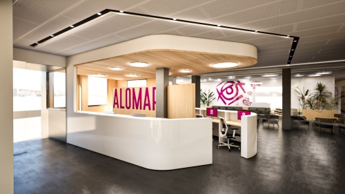 diseño recepción policlínica